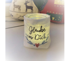 ADVENTSKALENDER 24. Dezember - Stickdatei - ITH Mini Lichtbeutel Vol. 1